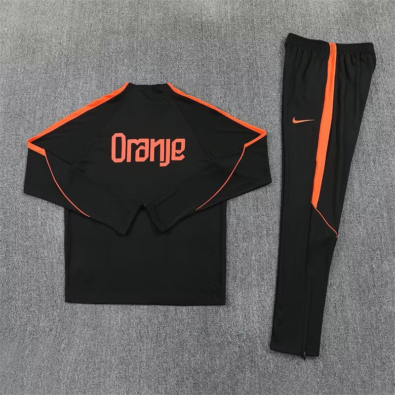 2026/2027 Netherlands Black Tracksuit
