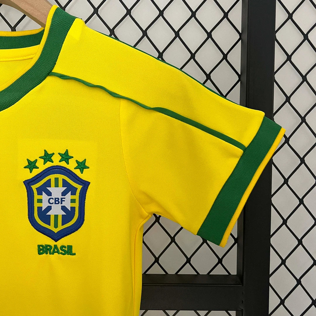 1998 Retro kit Brazil Home Jersey