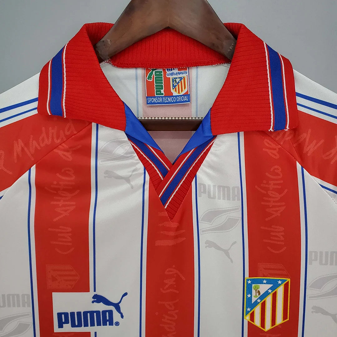 1996-1997 Retro Atletico Madrid Home Jersey
