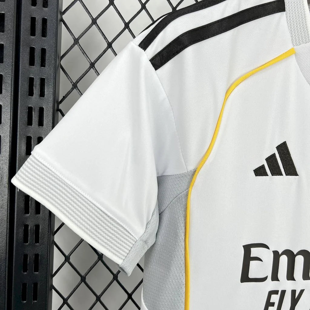 2025/2026 Real Madrid Home Kit Kids Size