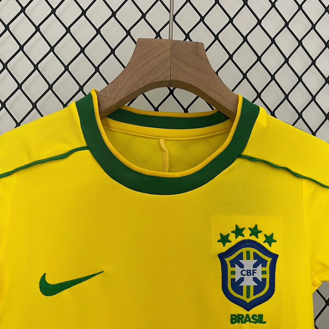1998 Retro kit Brazil Home Jersey