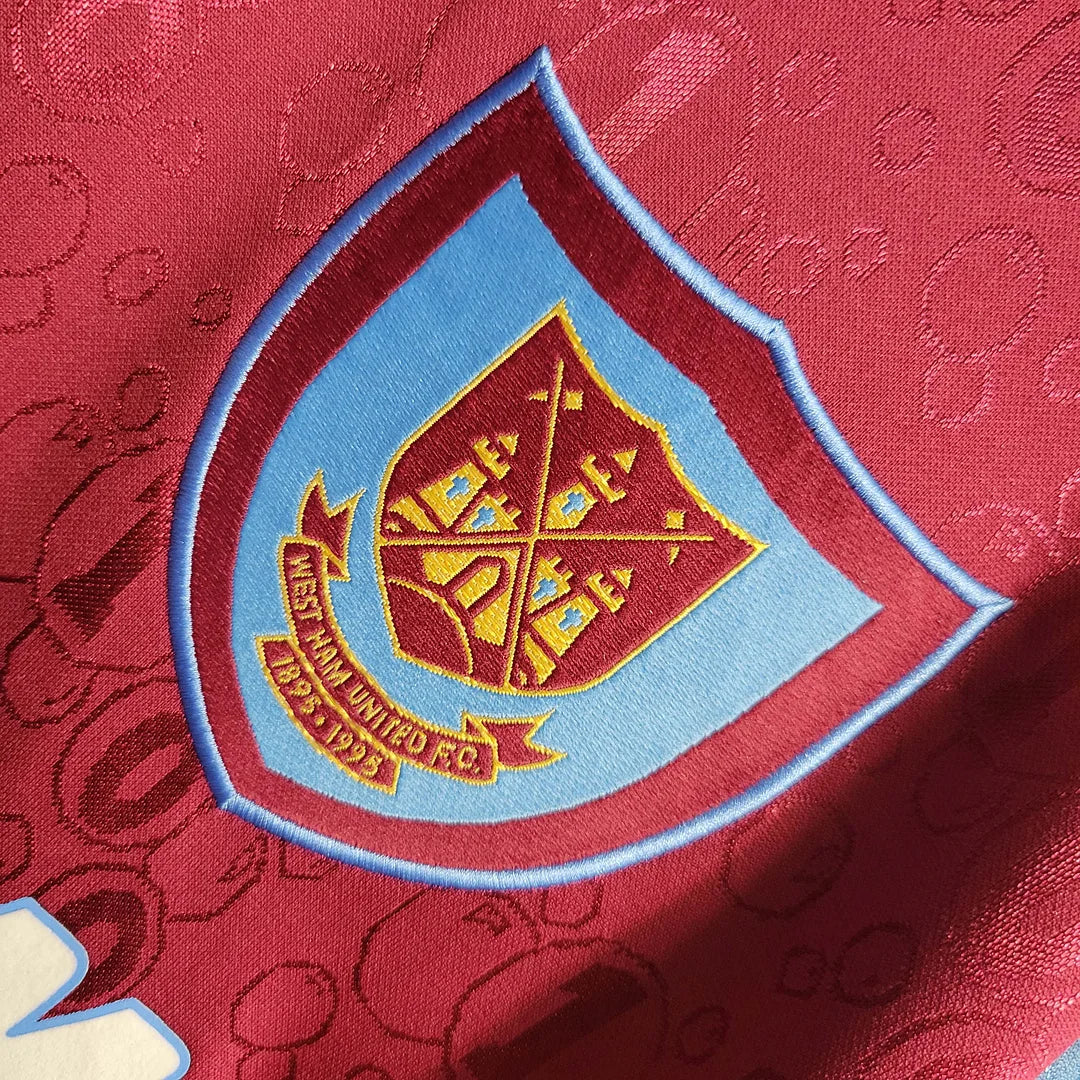 1995-1997 Retro West Ham United Home Long Sleeve