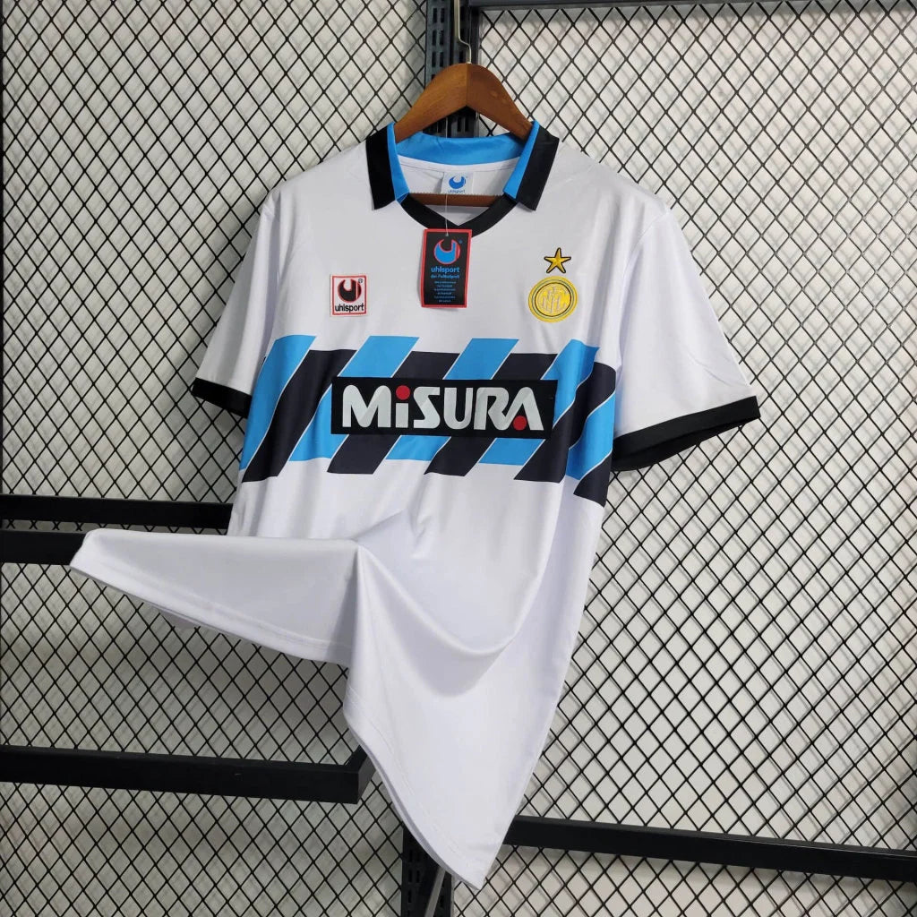 1990-1991 Retro Inter Milan Away Jersey