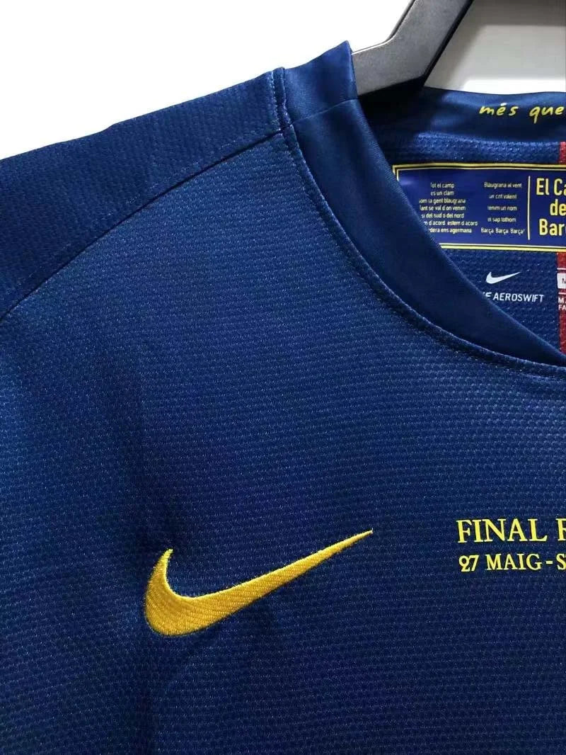 2008-2009 Retro Barcelona Home Champions League Long sleeve