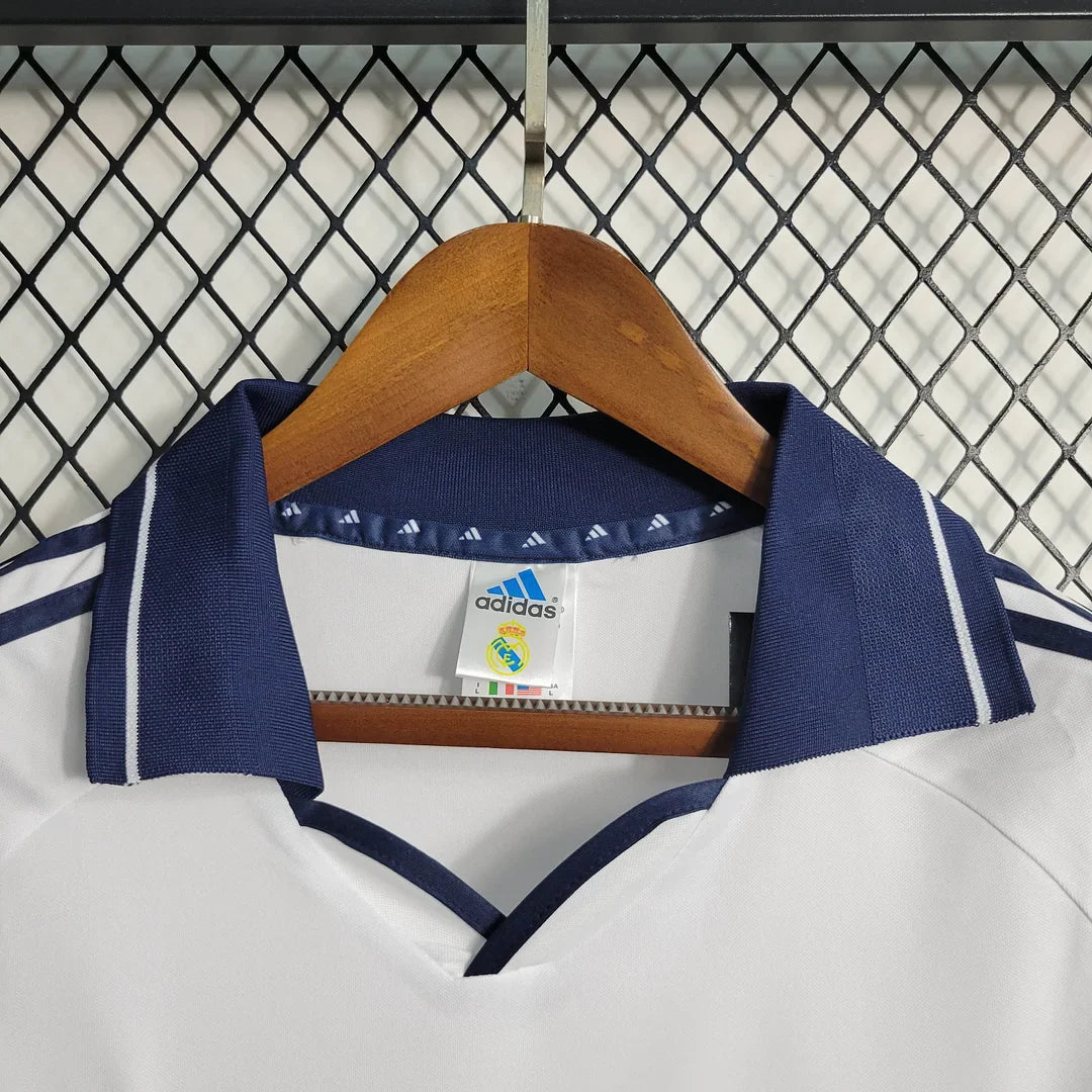 2000/2001 Retro Real Madrid Home Jersey