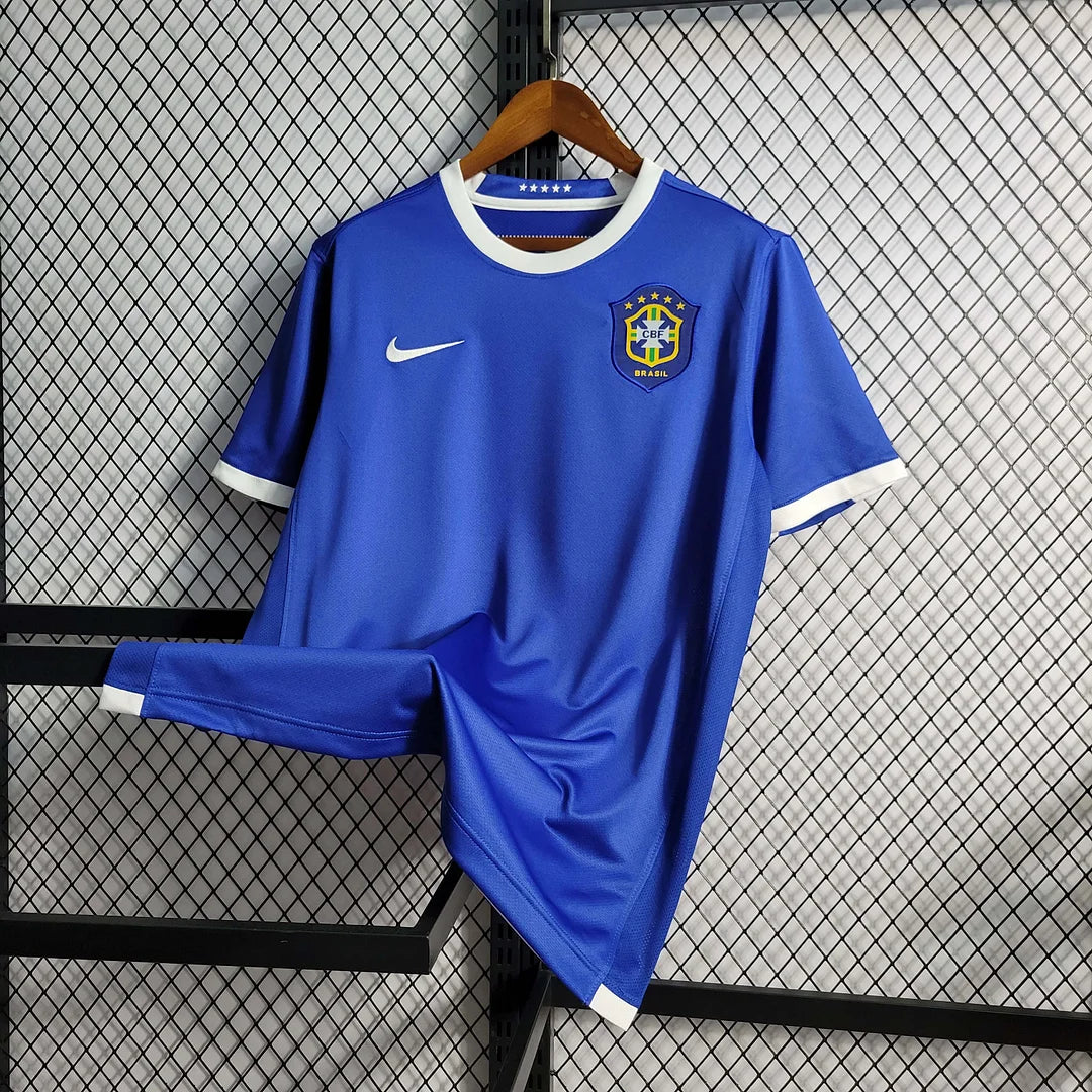 2006 Retro Brazil Away Jersey