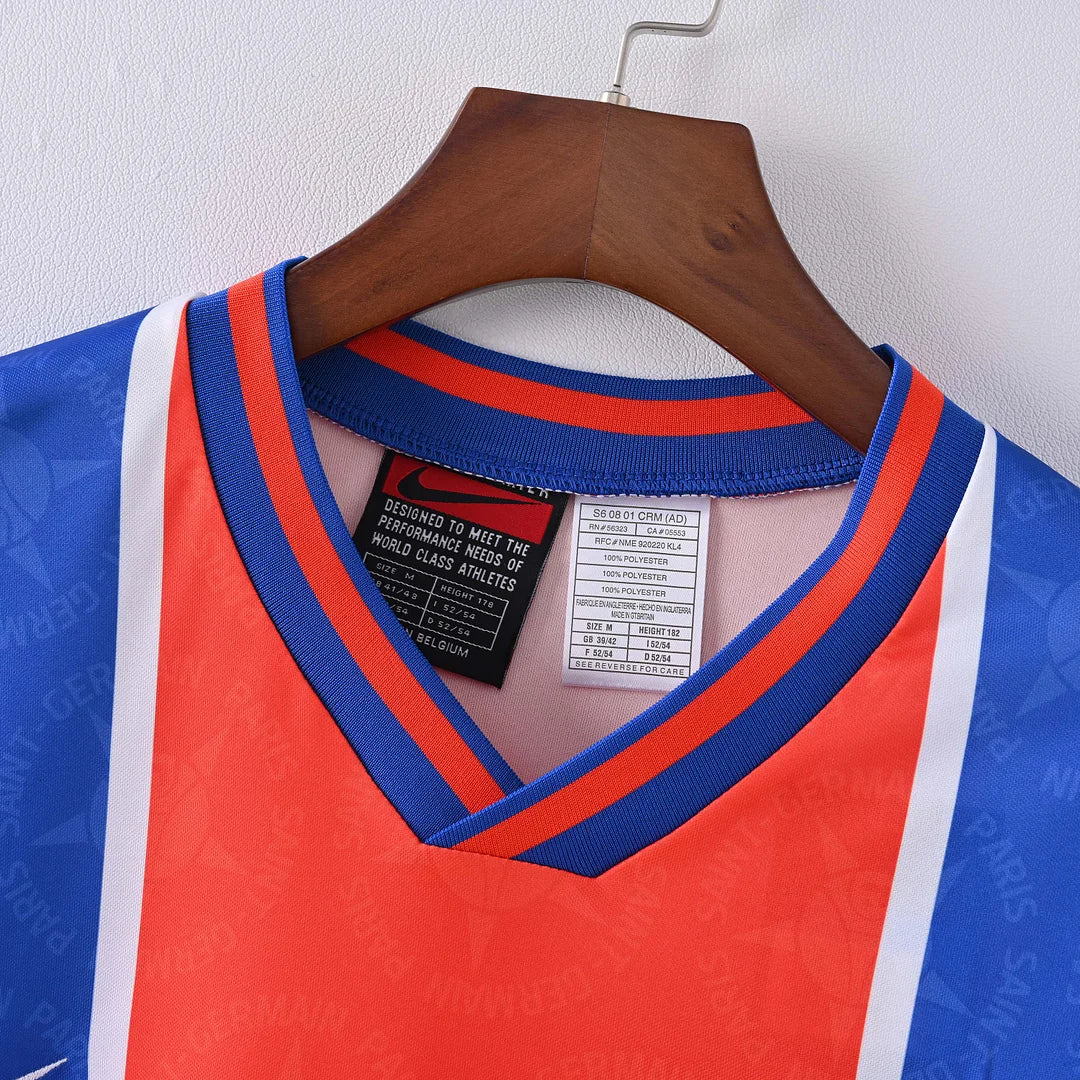 1995/1996 Retro Psg Paris Saint-Germain Home Jersey