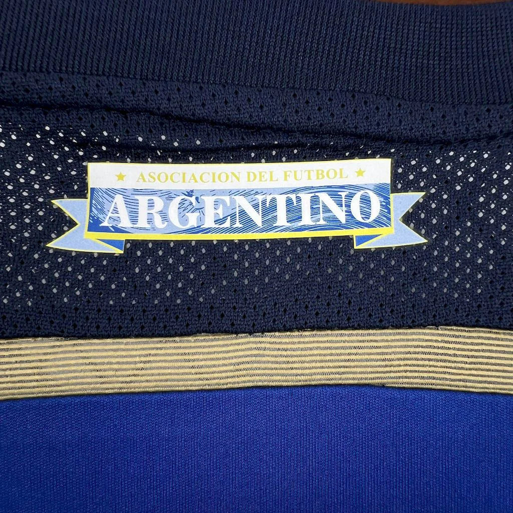 2014 Retro Argentina Away Long Sleeve