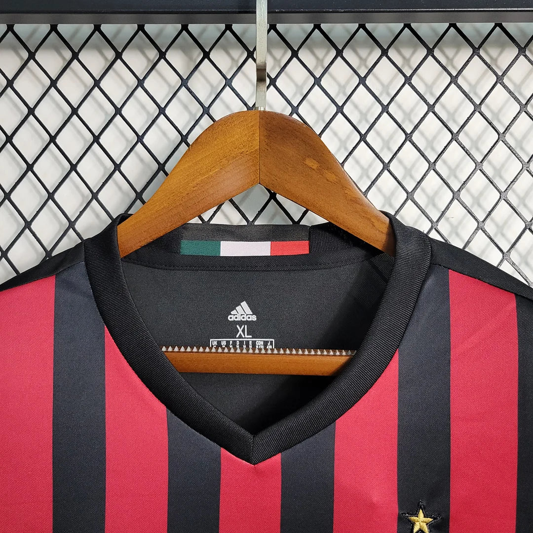 2016-2017 Retro AC Milan Home Jersey