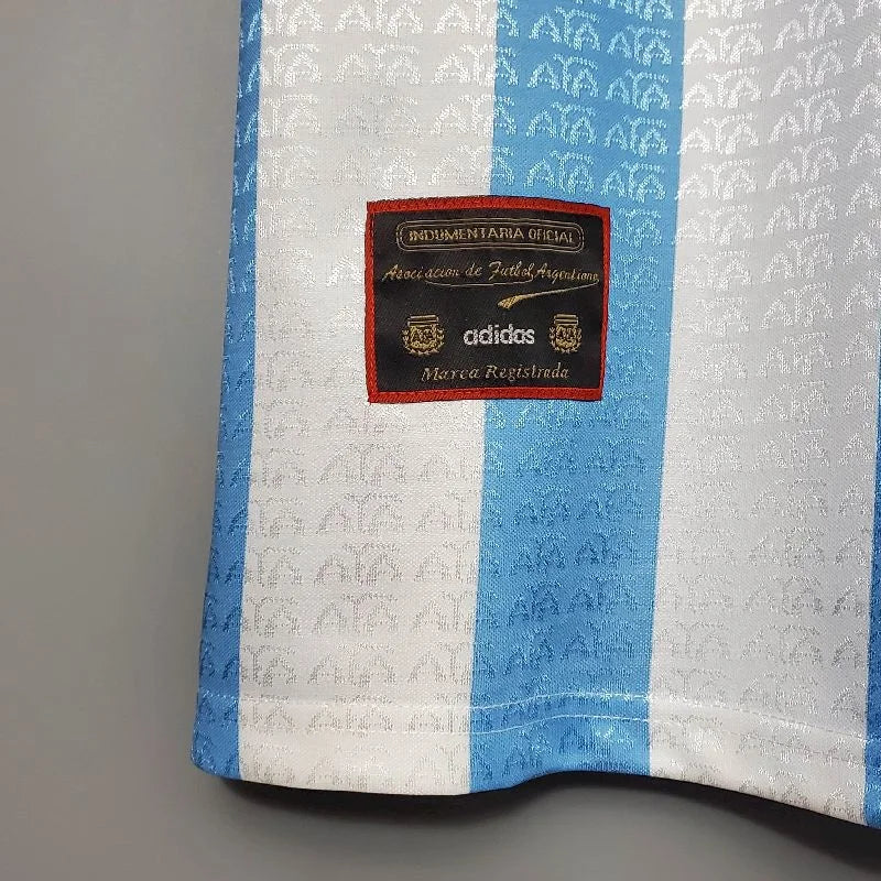1996 Retro Argentina Home Jersey