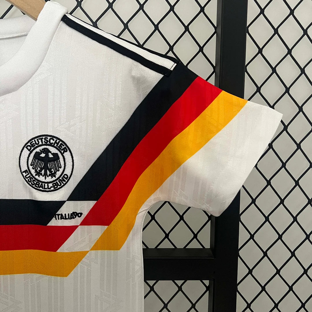1990 Retro Germany Home Jersey Kids Size