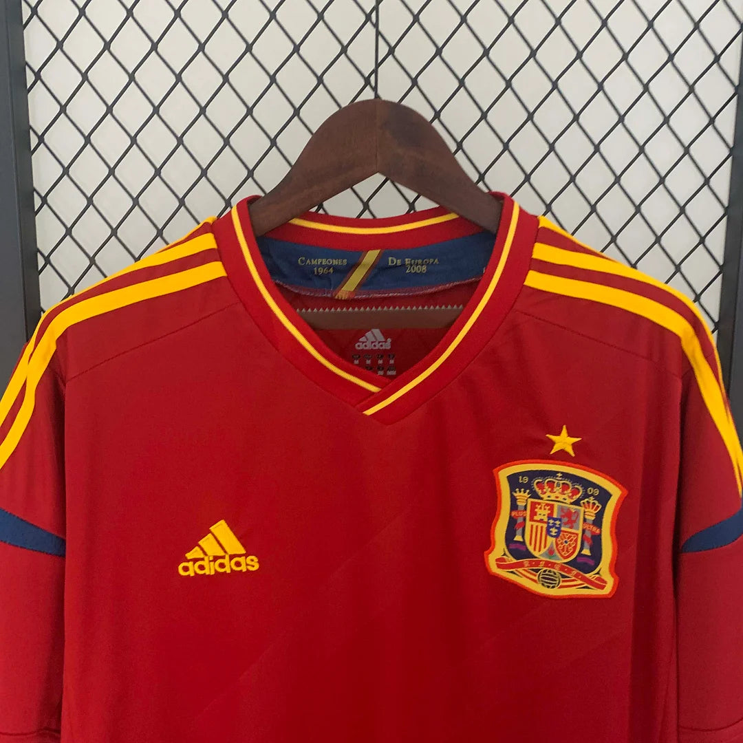 2012 Retro Spain Home Jersey