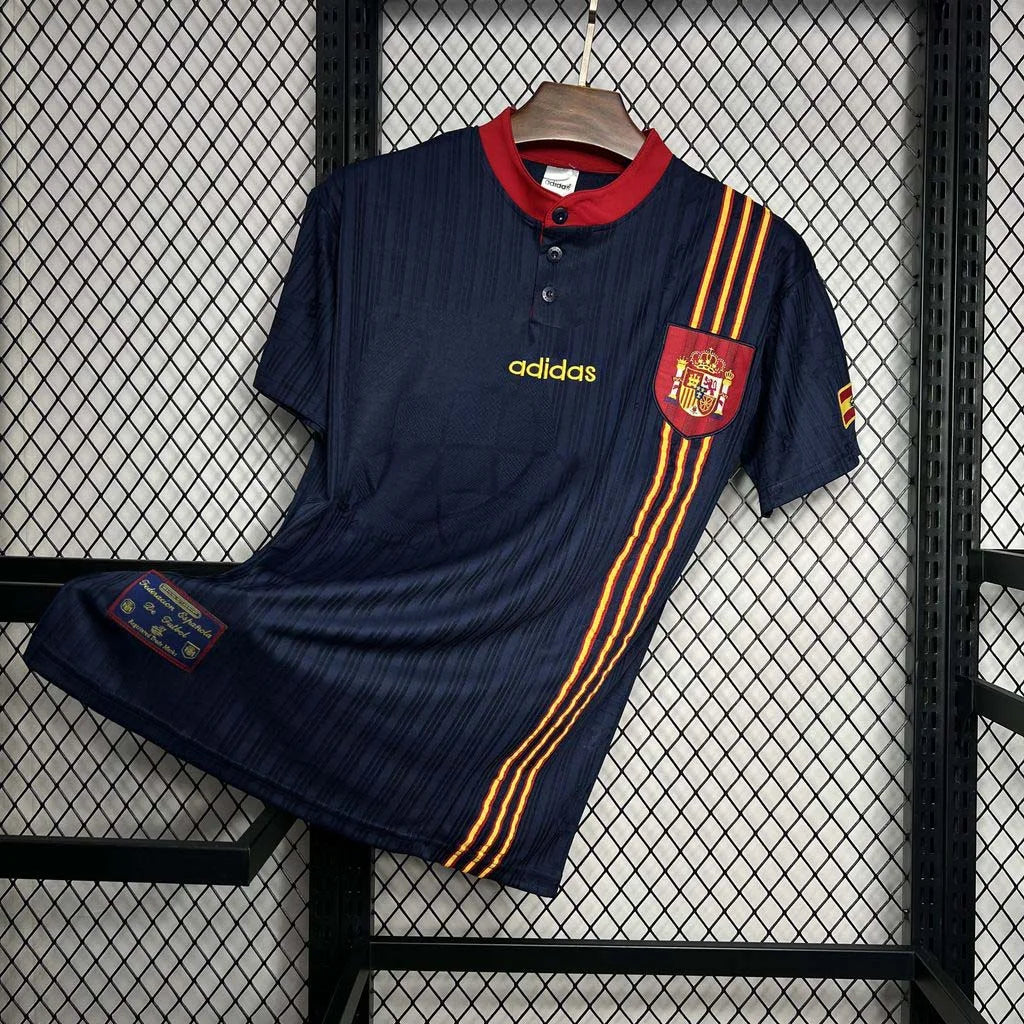 1996 Retro Spain Away Jersey