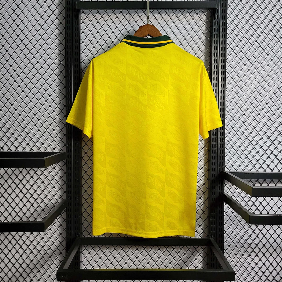 1991-1993 Retro Brazil Home Jersey