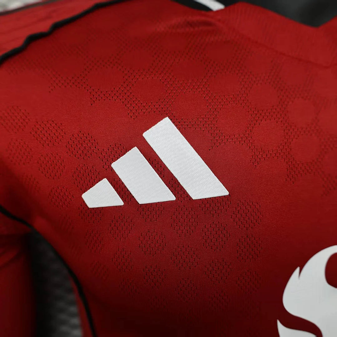 2025/2026 Manchester United Home Long Sleeve