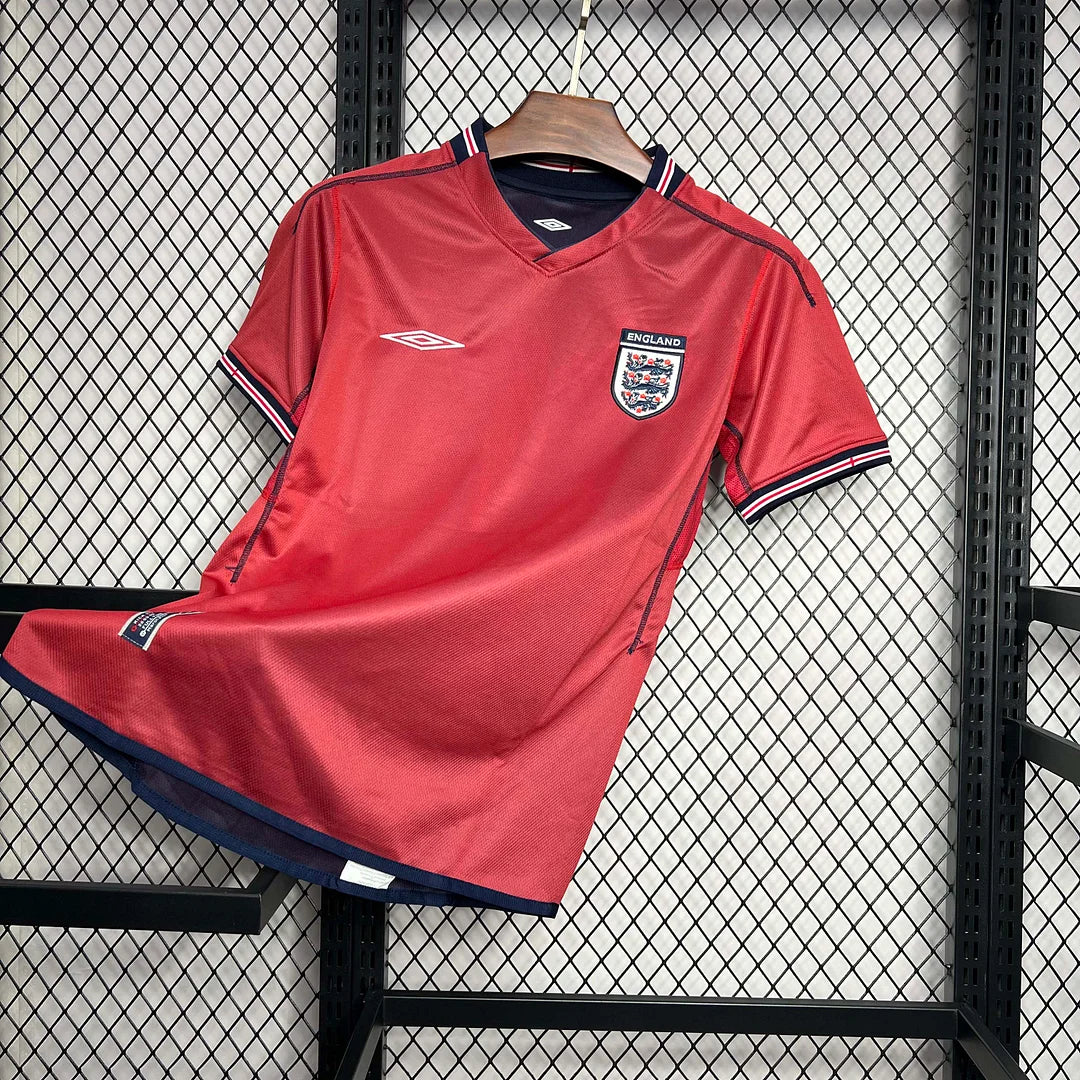 2002 Retro England Away Jersey