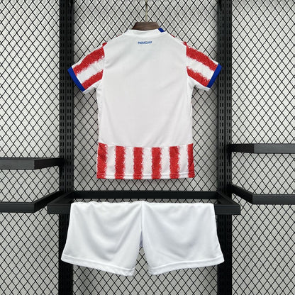 2026 Paraguay Home World Cup Kit Kids Size