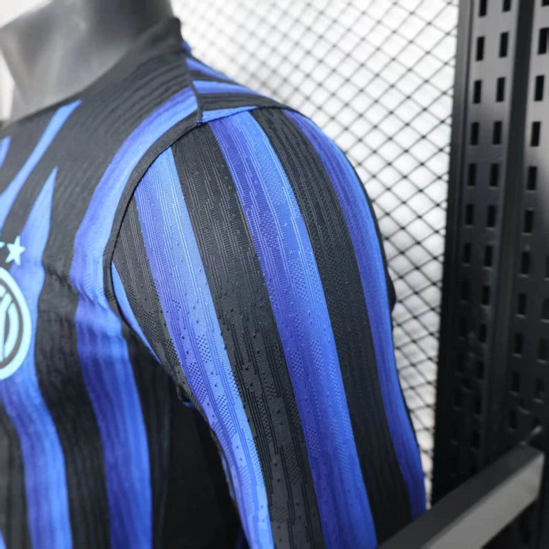 2025-2026 Inter Milan Home Long Sleeve
