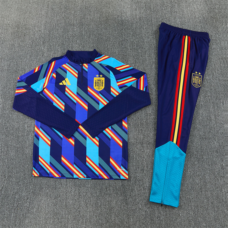 2026/2027 Spain Blue Tracksuit