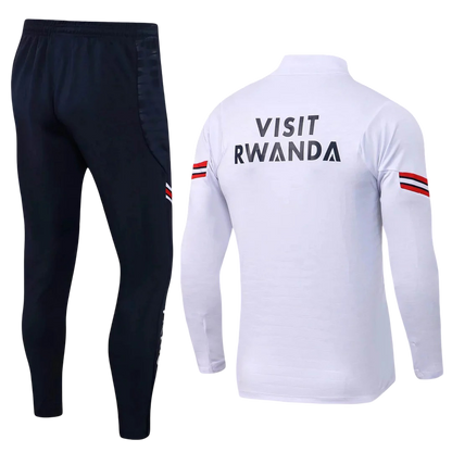 Psg Paris Saint-Germain White Tracksuit