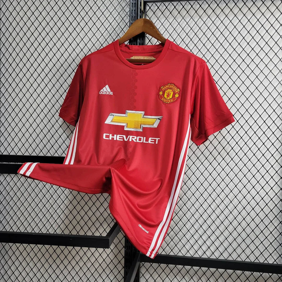 2017/2018 Retro Manchester United Home Jersey