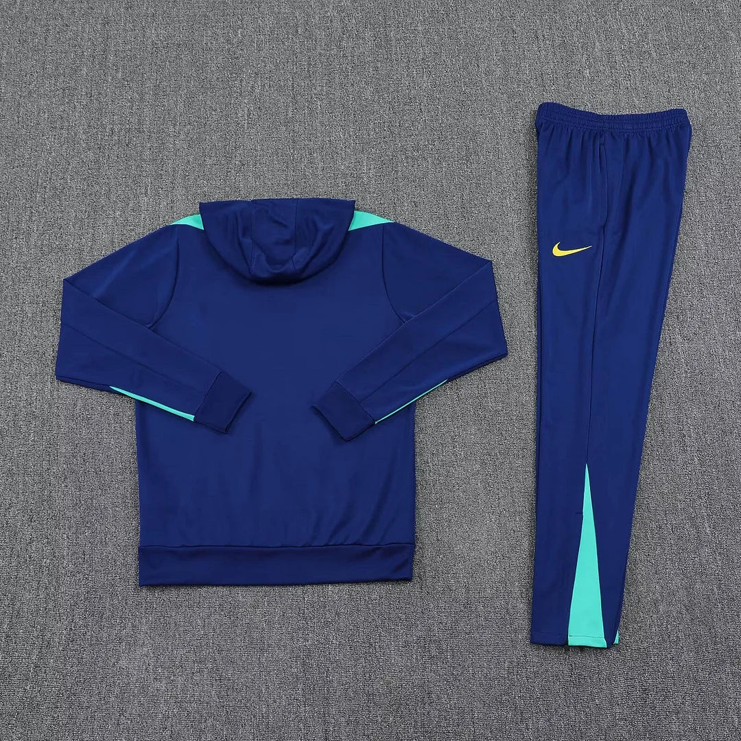 Brazil Dark Blue Tracksuit