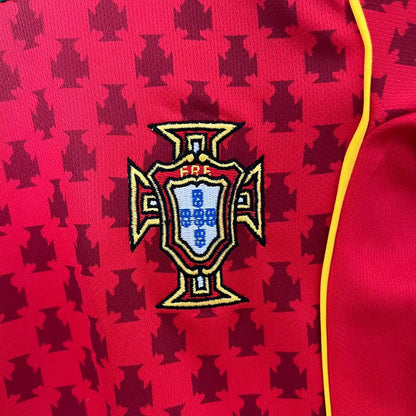 2004 Retro Portugal Home Jersey Kids Size