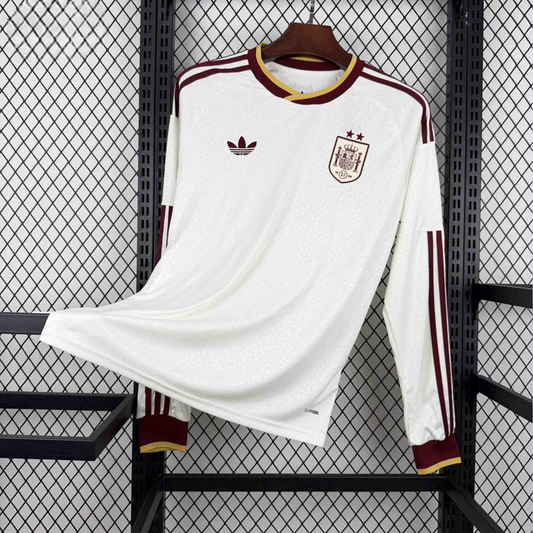 2026 Spain 2 Stars Away World Cup Kit Long Sleeve Fan Version