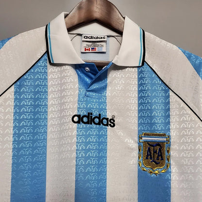 1997 Retro Argentina Home Jersey