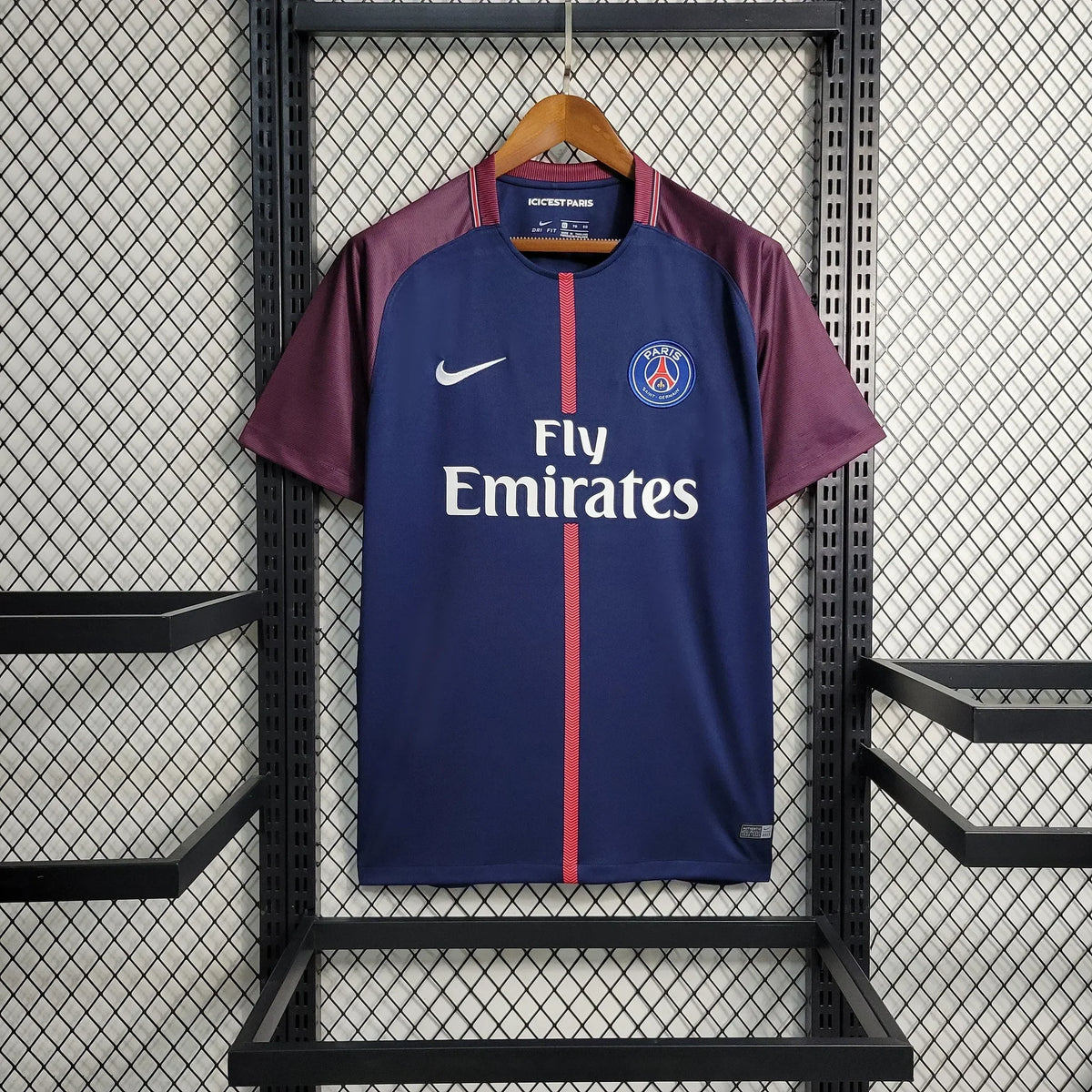 2017-2018 Retro PSG Home Jersey