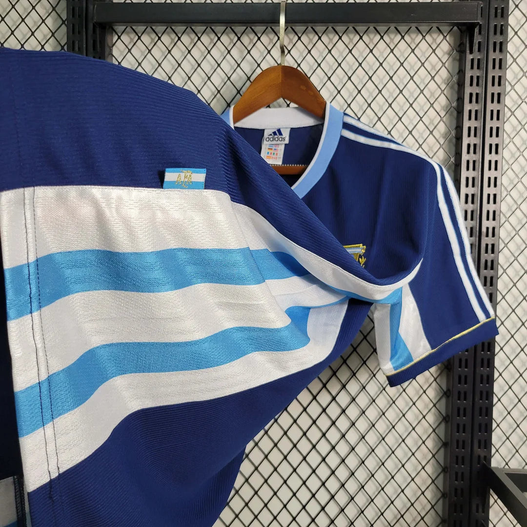 1998 Retro Argentina Away Jersey