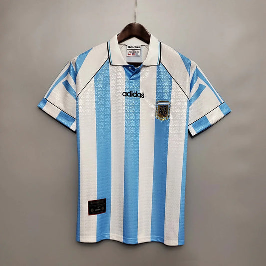 1997 Retro Argentina Home Jersey