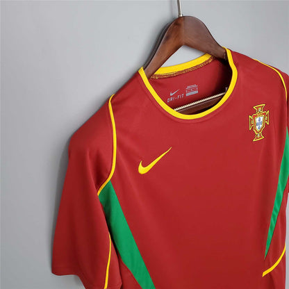 2002 Retro Portugal Home Jersey