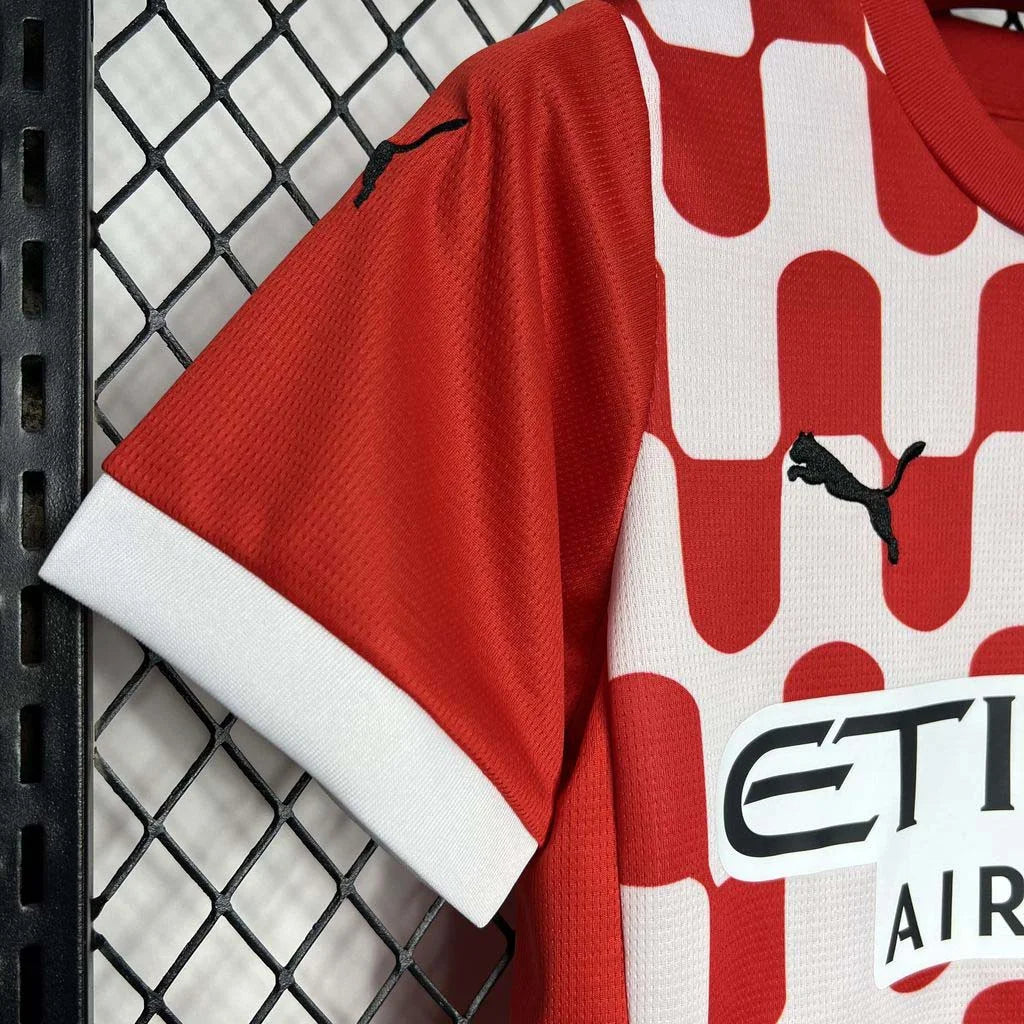 2024-2025 Girona Home Kit Kids Size