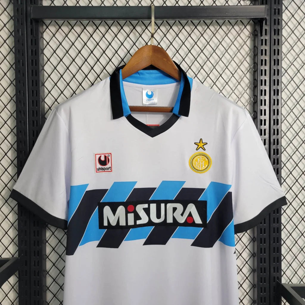 1990-1991 Retro Inter Milan Away Jersey