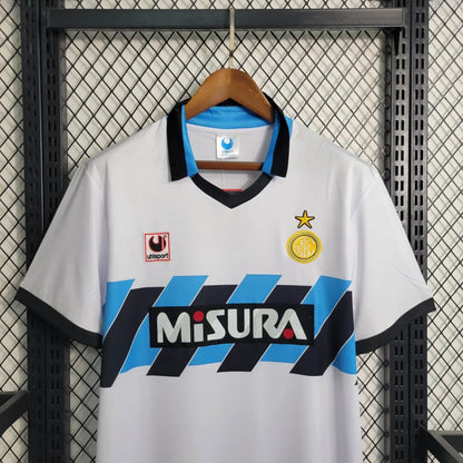 1990-1991 Retro Inter Milan Away Jersey
