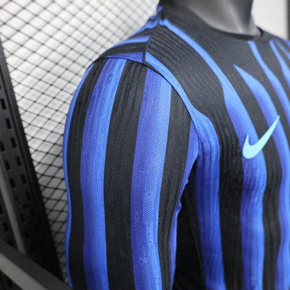 2025-2026 Inter Milan Home Long Sleeve
