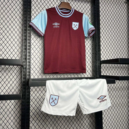 2024-2025 West Ham United Home Kit Kids Size