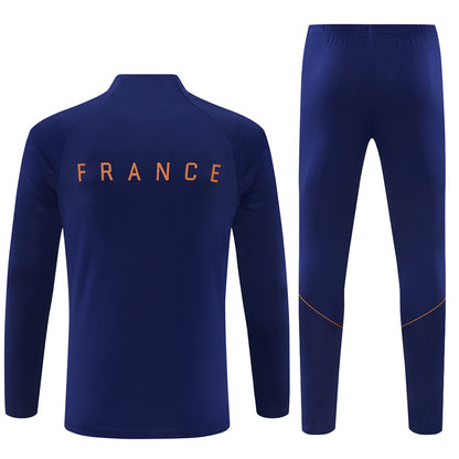 2026/2027 France Dark Blue Tracksuit