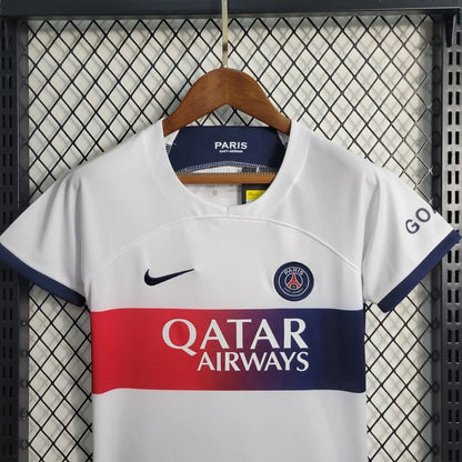 2023/2024 Psg Paris Saint-Germain Away Kit Kids Size
