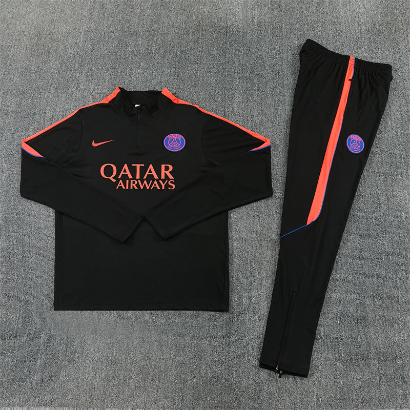 2026/2027 PSG Black Tracksuit