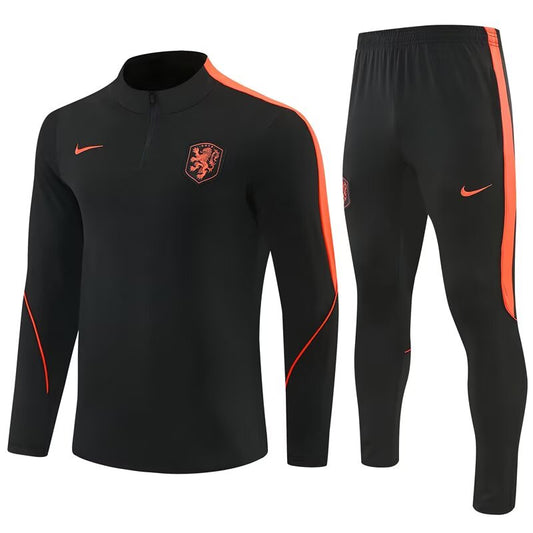 2026/2027 Netherlands Black Tracksuit