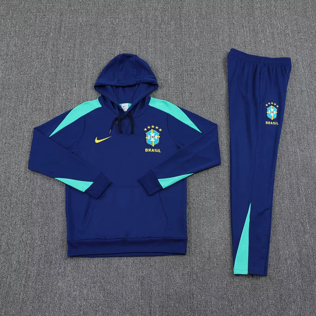 Brazil Dark Blue Tracksuit