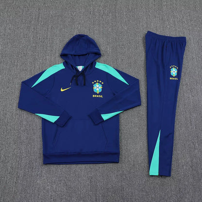 Brazil Dark Blue Tracksuit