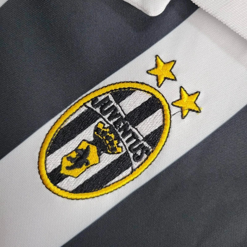 1999-2000 Retro Juventus Home Jersey  Long Sleeve