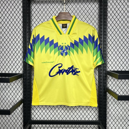 Corteiz x Brazil Home 1995 Limited Jersey