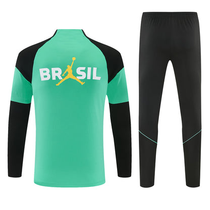 2026/2027 Brazil Green x Black Tracksuit