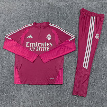 2026/2027 Real Madrid Pink Tracksuit