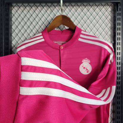 2014-2015 Retro Real Madrid Away Jersey Long Sleeve