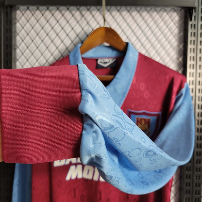 1995-1997 Retro West Ham United Home Long Sleeve